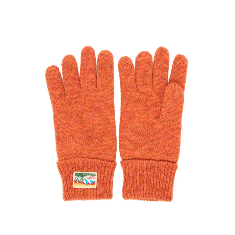 Hestra Raggwool Gloves - Brick red