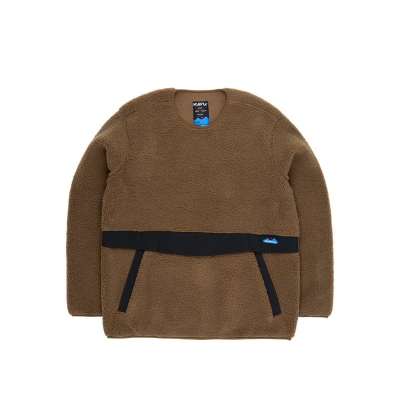 KAVU Men's Port Pullover - Walnut