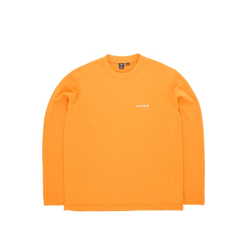 Montbell Cotton Lite Sweatshirt - Orange
