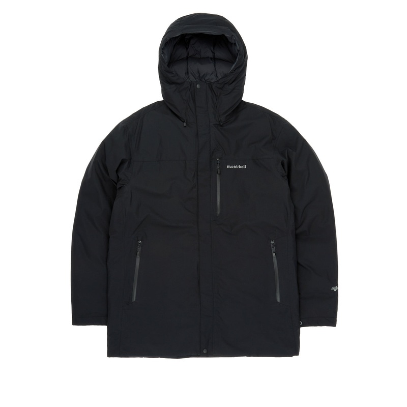 Montbell Men's Aspen Down Half-Length Coat - Black
