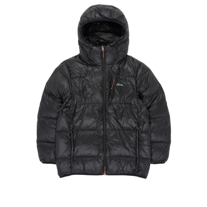 Nanga Men's Mountain Lodge Down Hoodie Jacket - Black