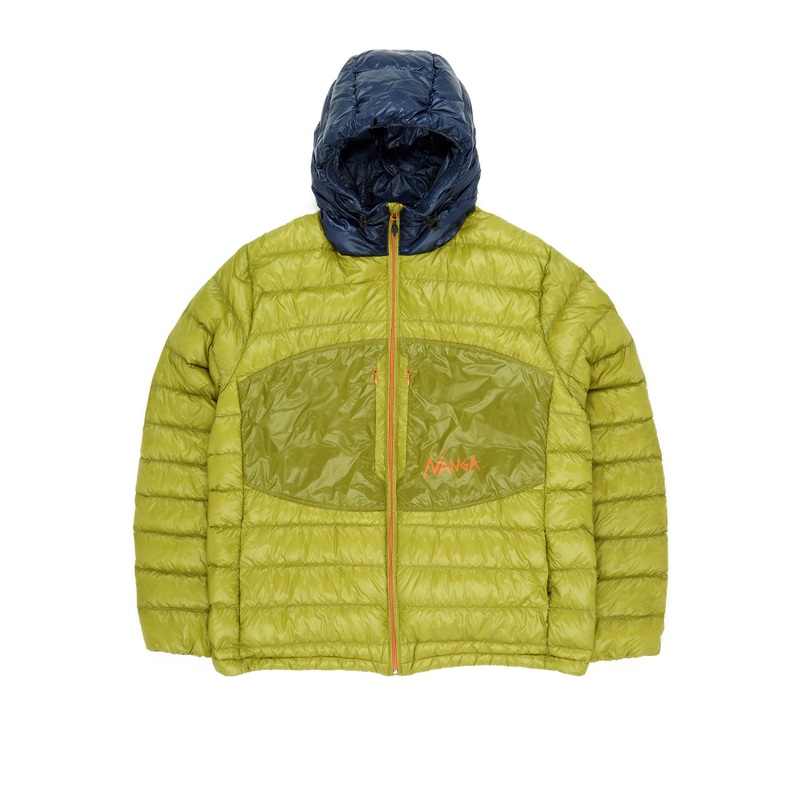 Nanga Men's Ultilight Down Parka Packable - Lime