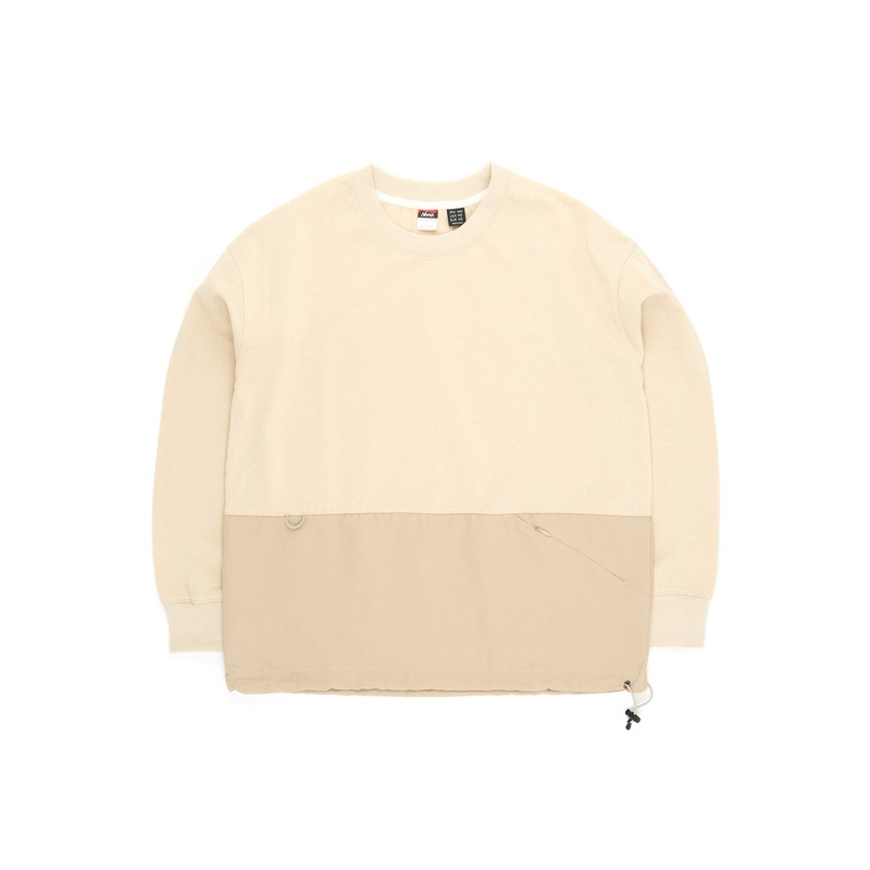 Nanga Women's Eco Hybrid Wide Fit Long Sleeve Tee - Beige