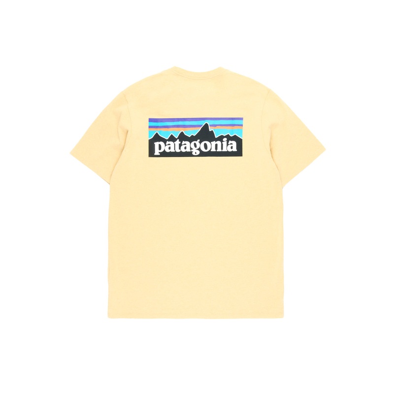 Patagonia Men's P-6 Logo Responsibili-Tee - Beeswax Tan