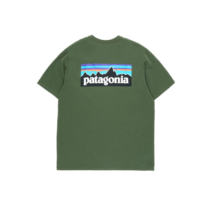 Patagonia Men's P-6 Logo Responsibili-Tee - Torrey Pine Green
