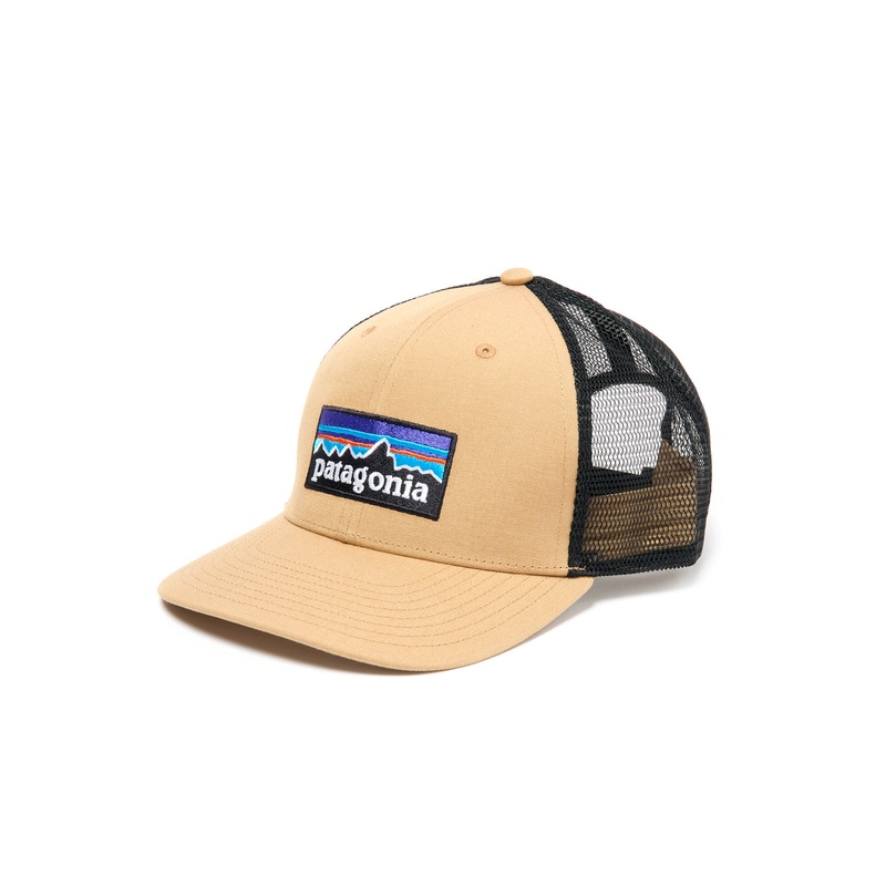Patagonia P-6 Logo Trucker Hat - Grayling Brown