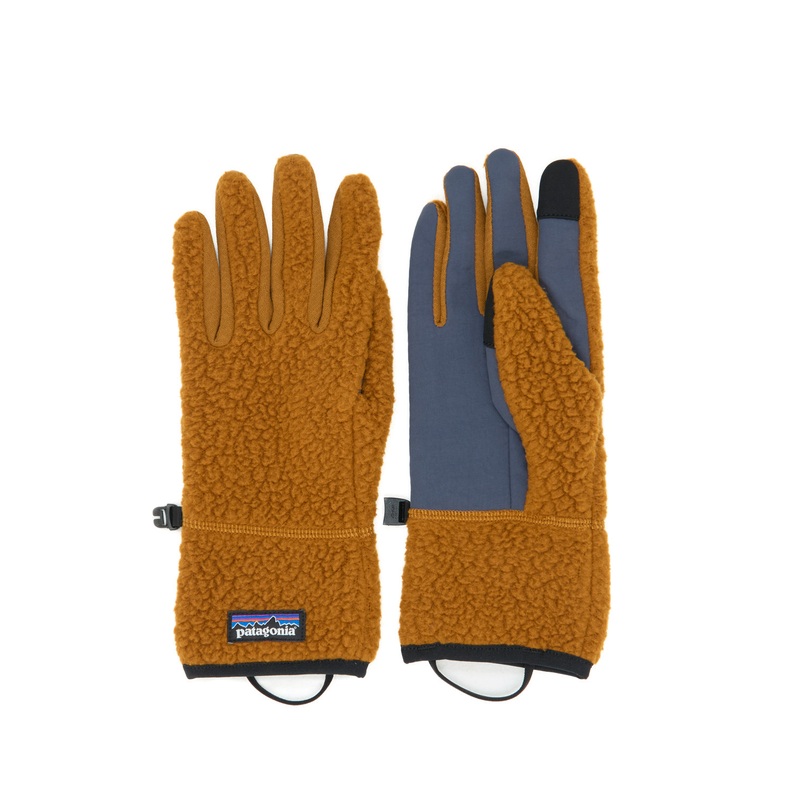 Patagonia Retro Pile Gloves - Shelter Brown