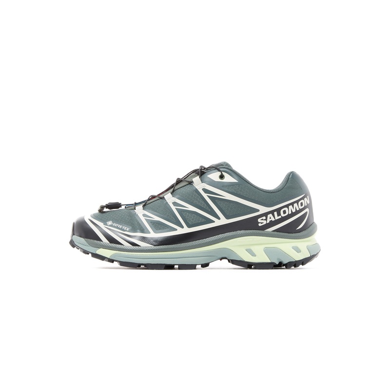 Salomon XT-6 GORE-TEX Trainers - Urban Chic / Black / Lime Cream