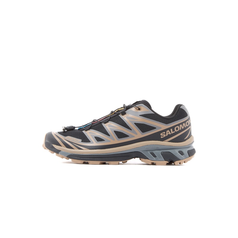 Salomon XT-6 Trainers - Black / Portabella / Pewter