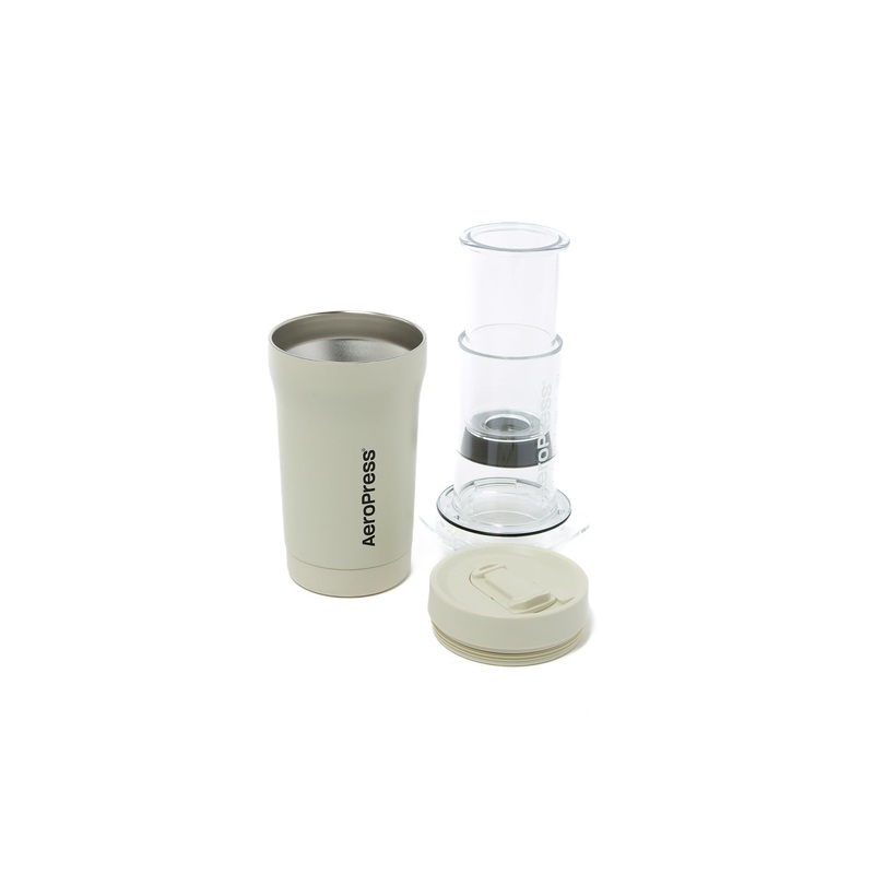 AeroPress Go Plus Travel Coffee Press - Cream