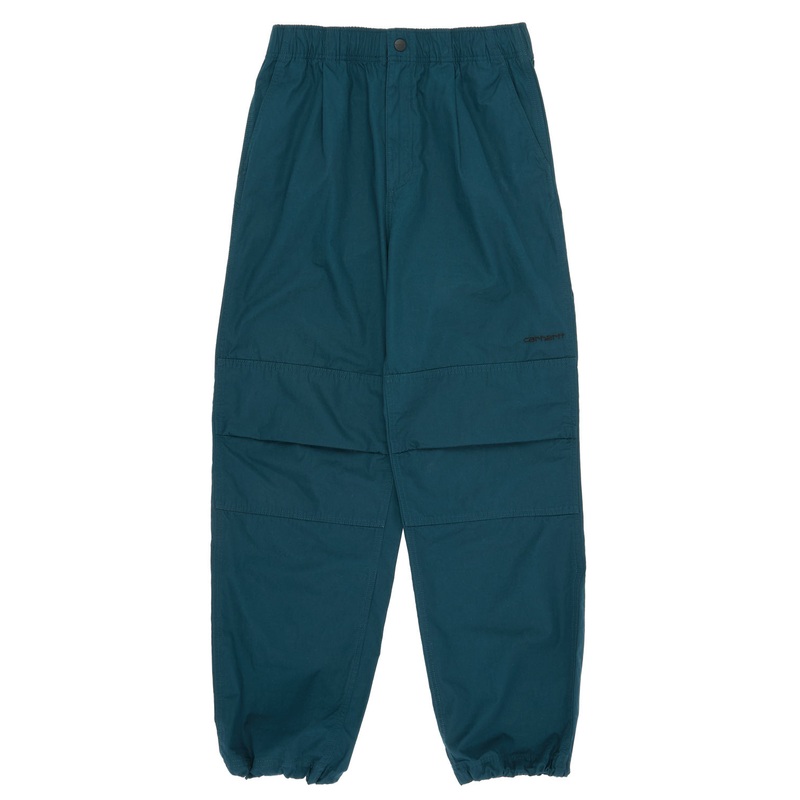 Carhartt WIP Women's Coastal Pants - Duck Blue / Black