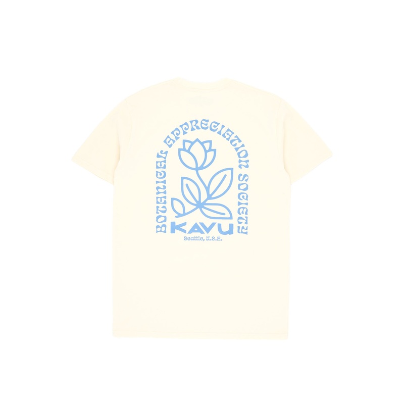 KAVU Men's Botanical Society Tee - Oatmeal