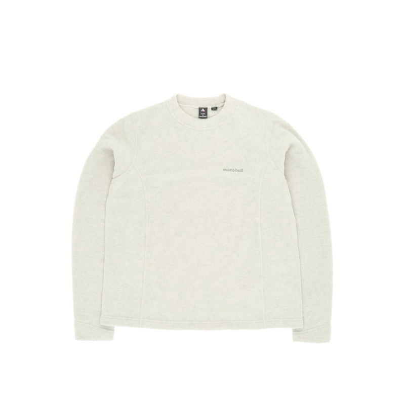 Montbell Women's Climaplus 100 Lite Sweatshirt - Ivory