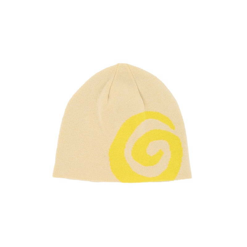 Ostrya Merino Swirl Beanie - Citron
