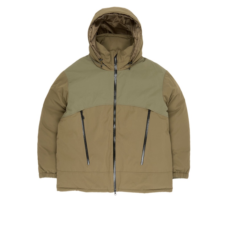 Pilgrim Surf + Supply Richter Down Jacket - Olive