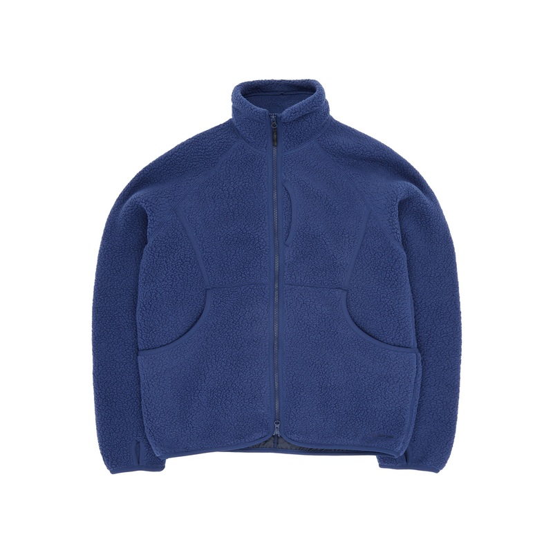 Snow Peak Thermal Boa Fleece Jacket - Blue