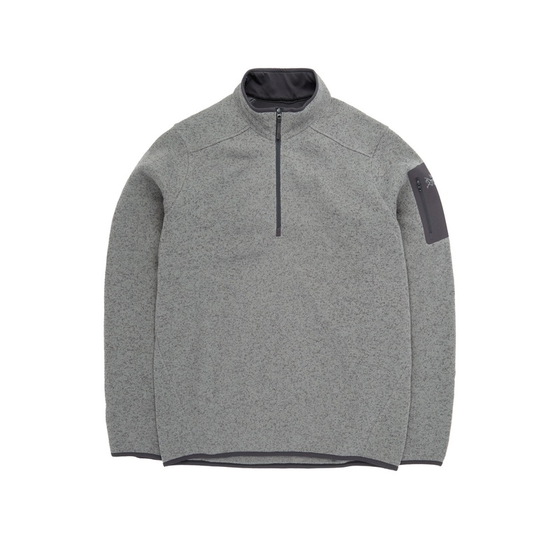 Arc'teryx Men's Covert Half Zip - Void Heather / Graphite