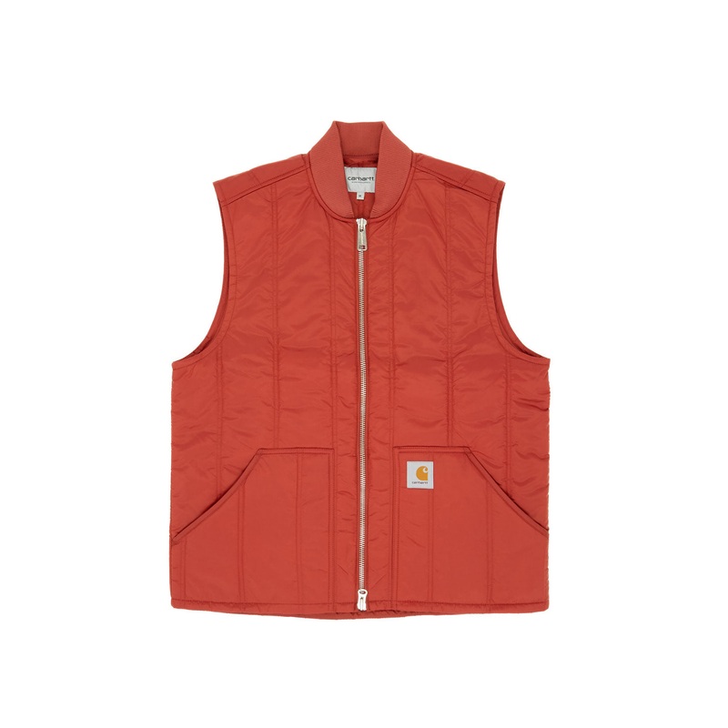Carhartt WIP Lachlan Vest Liner - Vermillion
