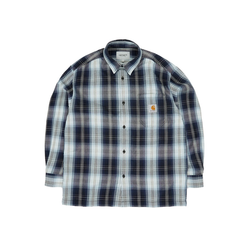 Carhartt Wip Long Sleeved Blanton Shirt - Blanton Check / Mizar