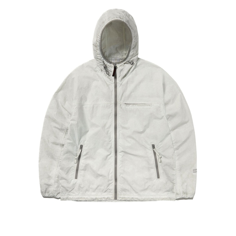 Gramicci This Is Never That Overdyed Light Jacket - Dusty White