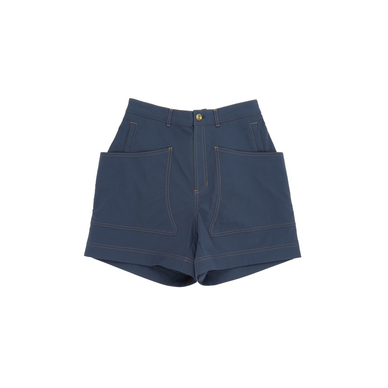 Hikerkind Women's 8 Pocket Shorts 01 - Bathyal