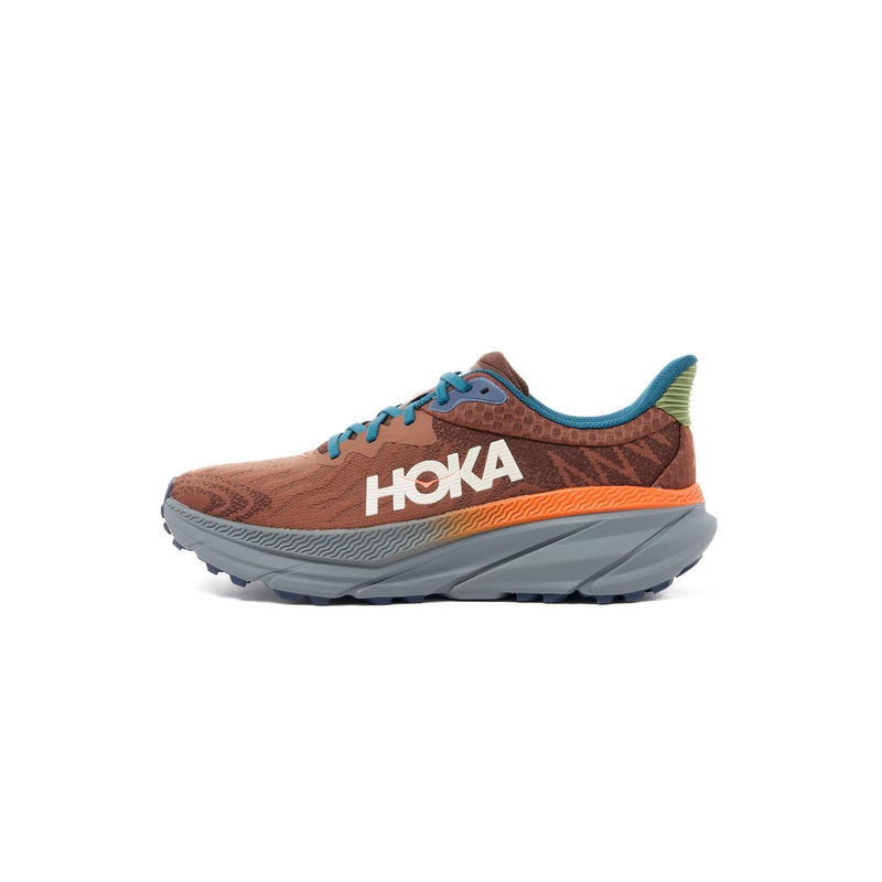 Hoka Men's Challenger 7 Trainers - Mineral Brown / Asteroid