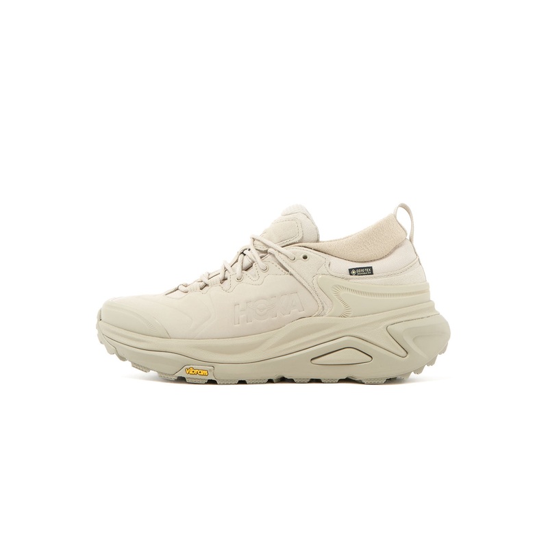 Hoka Men's Kaha 3 Low GTX Trainers - Raw Linen / Oat Milk