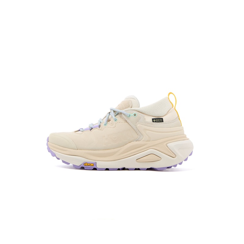 Hoka Women's Kaha 3 Low GTX Trainers - Vanilla / Mint Fluorite