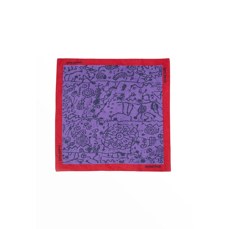 Montbell Bandana - Crimson Vista