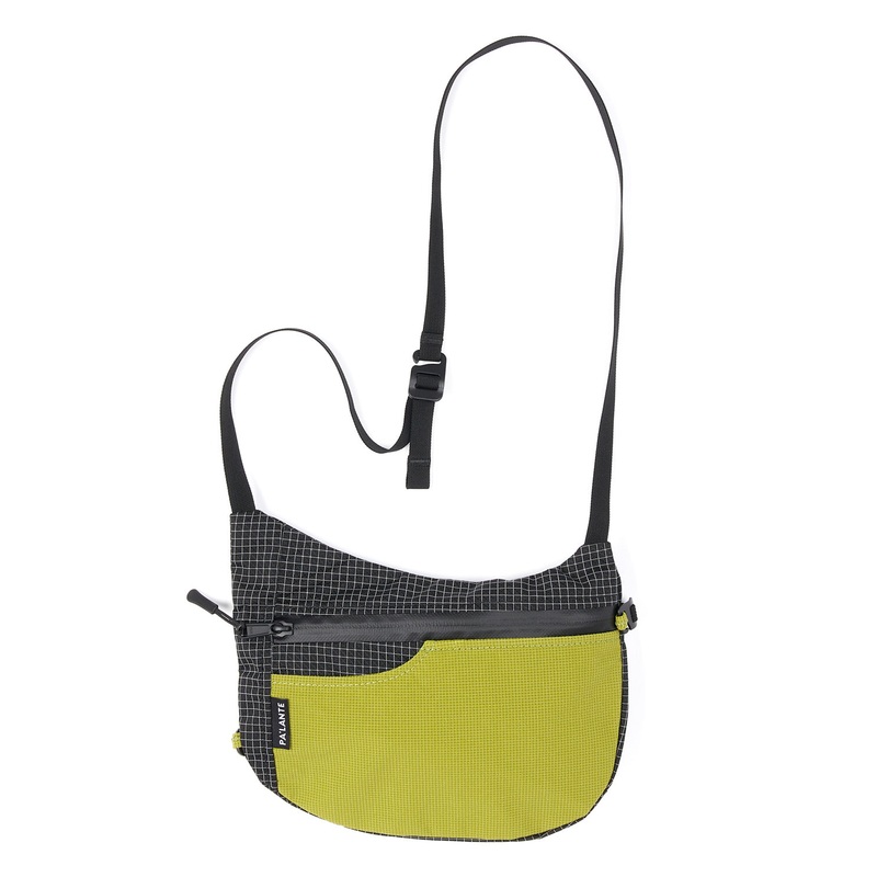 Pa'lante Packs Sidebag - Black Gridstop / Lichen Uhmwpe Grid Mesh