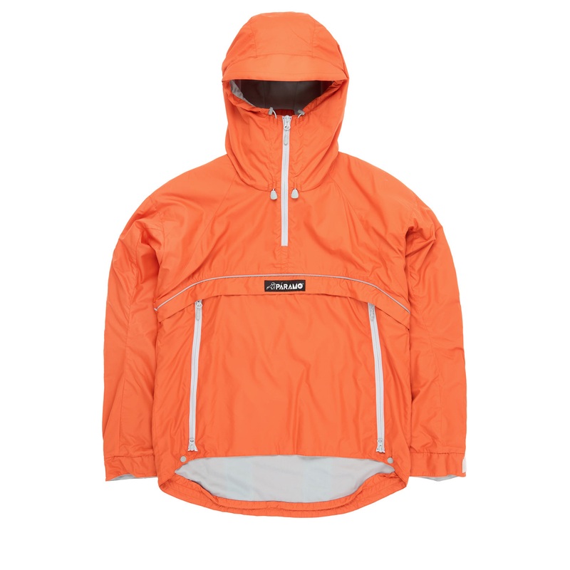Paramo Mens Velez Adventure Light Smock - Pumpkin / Fog Grey