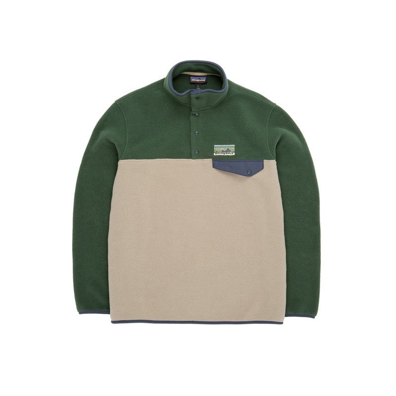 Patagonia Men's Lightweight Synchilla Snap-T Pullover - Seabird Grey