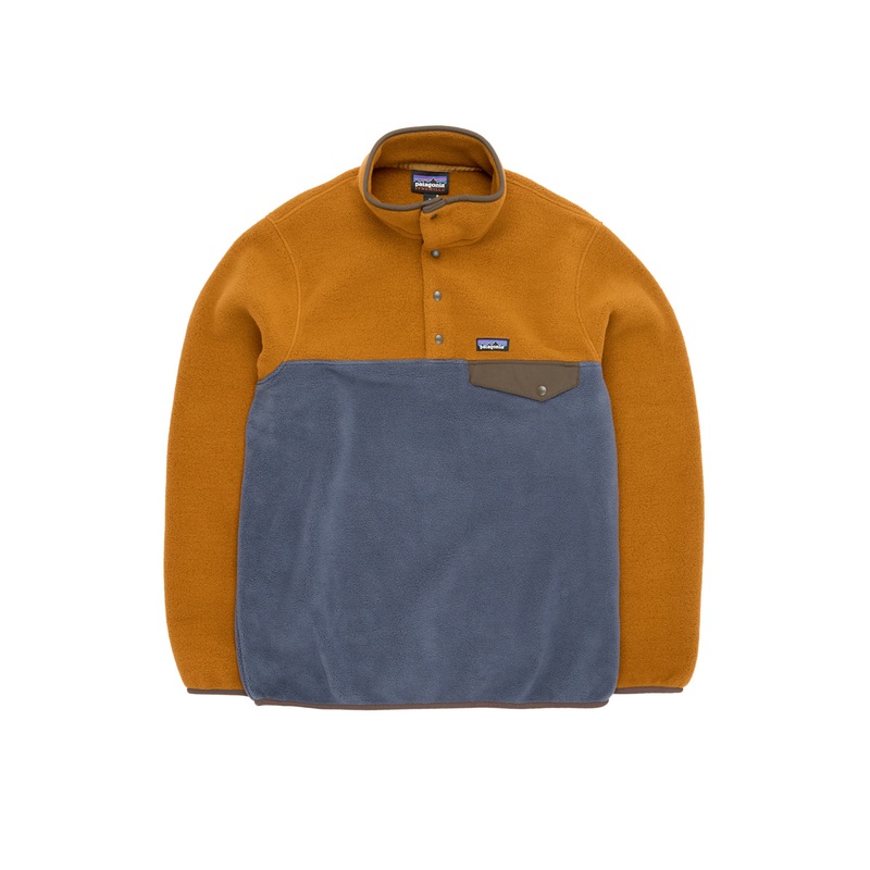 Patagonia Men's Lightweight Synchilla Snap-T Pullover - Shelter Brown