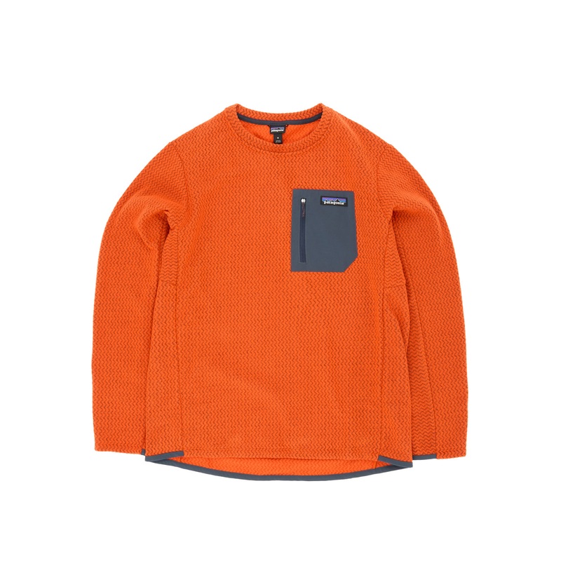 Patagonia Men's R1 Air Crew - Pollinator Orange