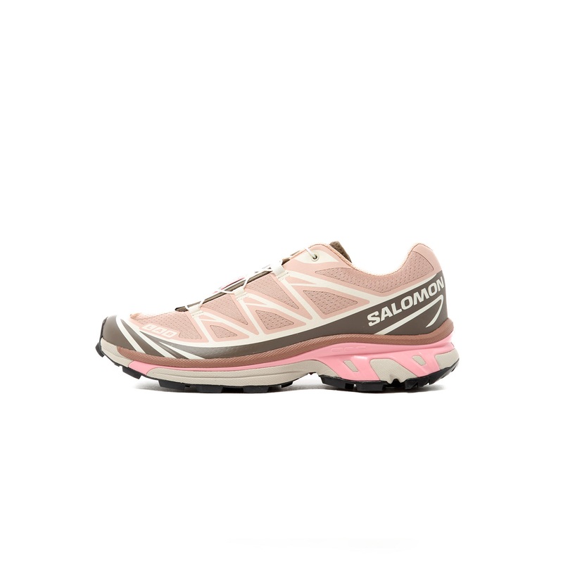 Salomon XT-6 Trainers - Mahogany Rose / Rose / Earth Brown / Flamingo Pink