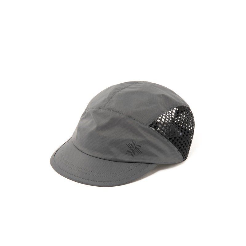 Goldwin Compact Run Mesh Cap - Shadow Gray