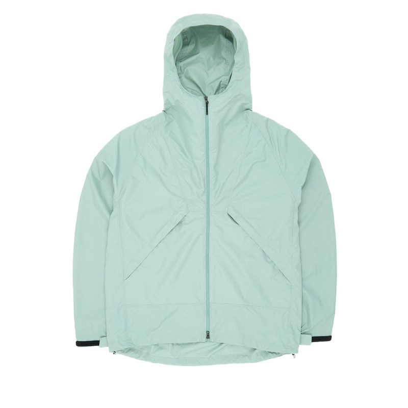 Goldwin Rip-stop Hooded Jacket - Mist Green