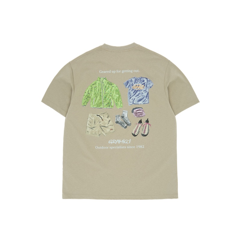Gramicci Geared Up Tee - Khaki