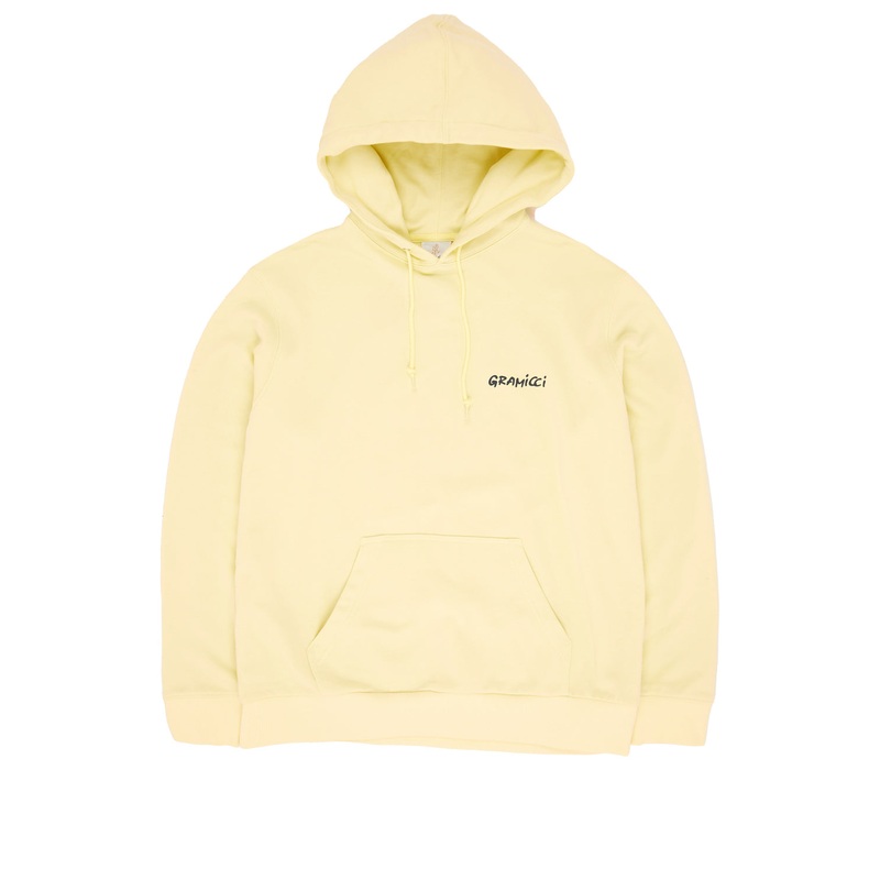 Gramicci Snail Hooded Swatshirt - Lemon