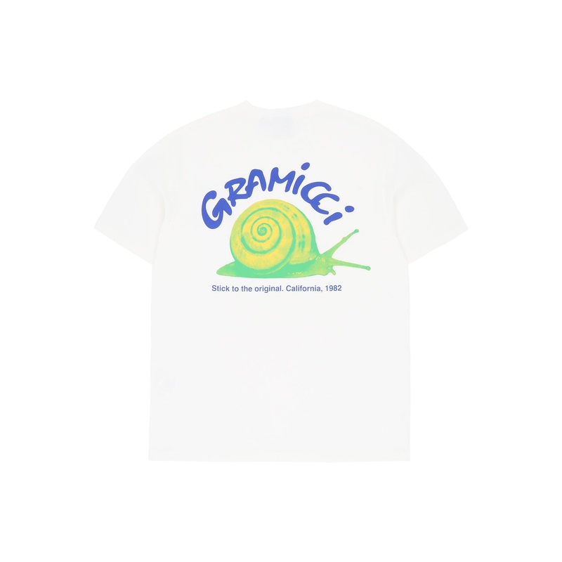 Gramicci Snail Tee - White