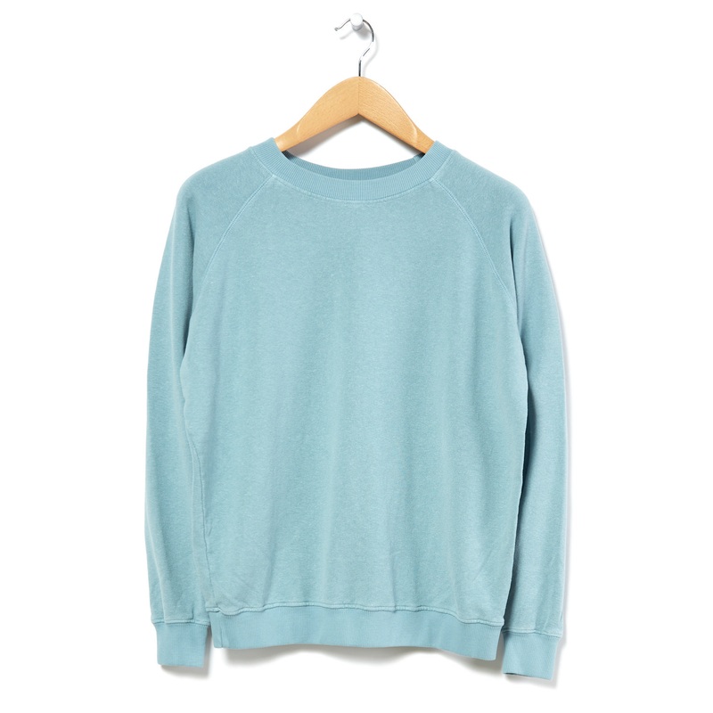 Jungmaven Women's Bonfire Raglan Sweat - Ether Blue
