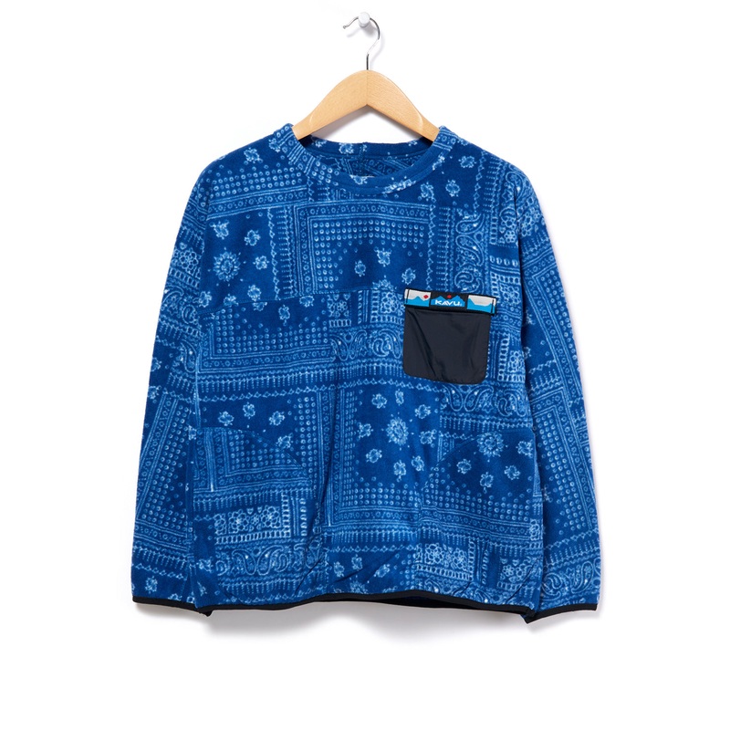 KAVU Women's Kelowna Fleece - Blue Bandana