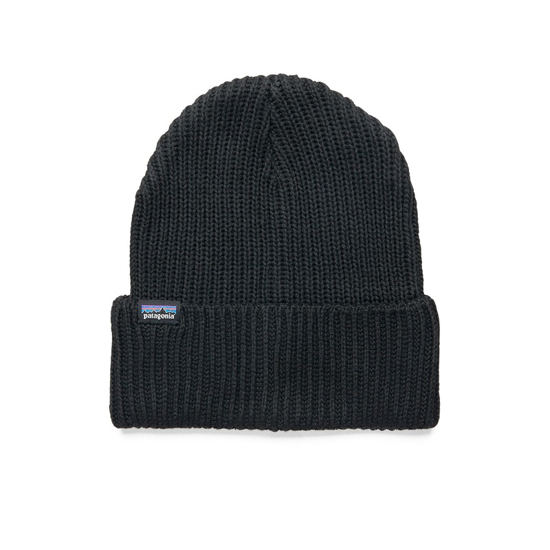 Patagonia Fishermans Rolled Beanie - Black
