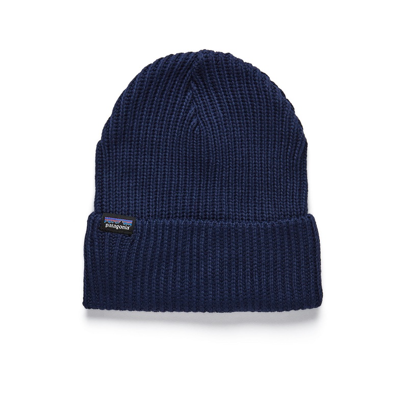 Patagonia Fishermans Rolled Beanie - Navy
