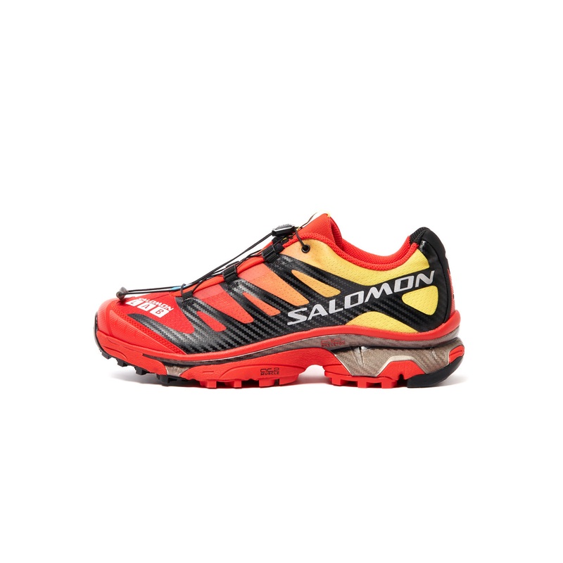 Salomon XT-4 OG Trainers - Fiery Red / Black / Empire Yellow