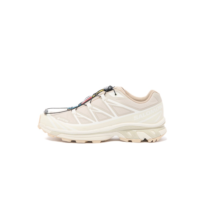 Salomon XT-6 GORE-TEX Trainers - Oxford Tan / Tan / Almond Milk / Safari