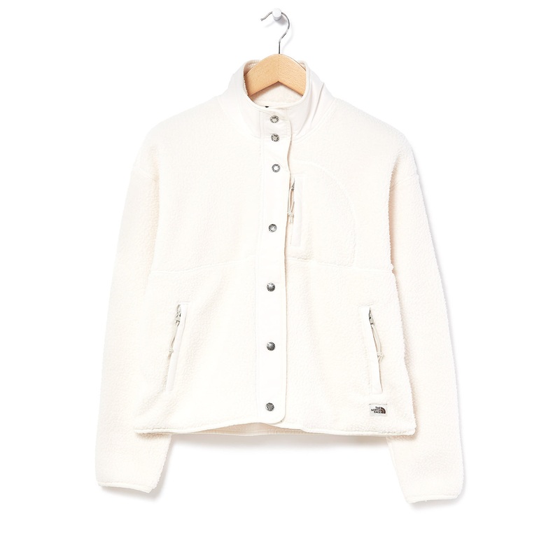 The North Face Cragmont Women's Fleece Jacket - Gardinia White