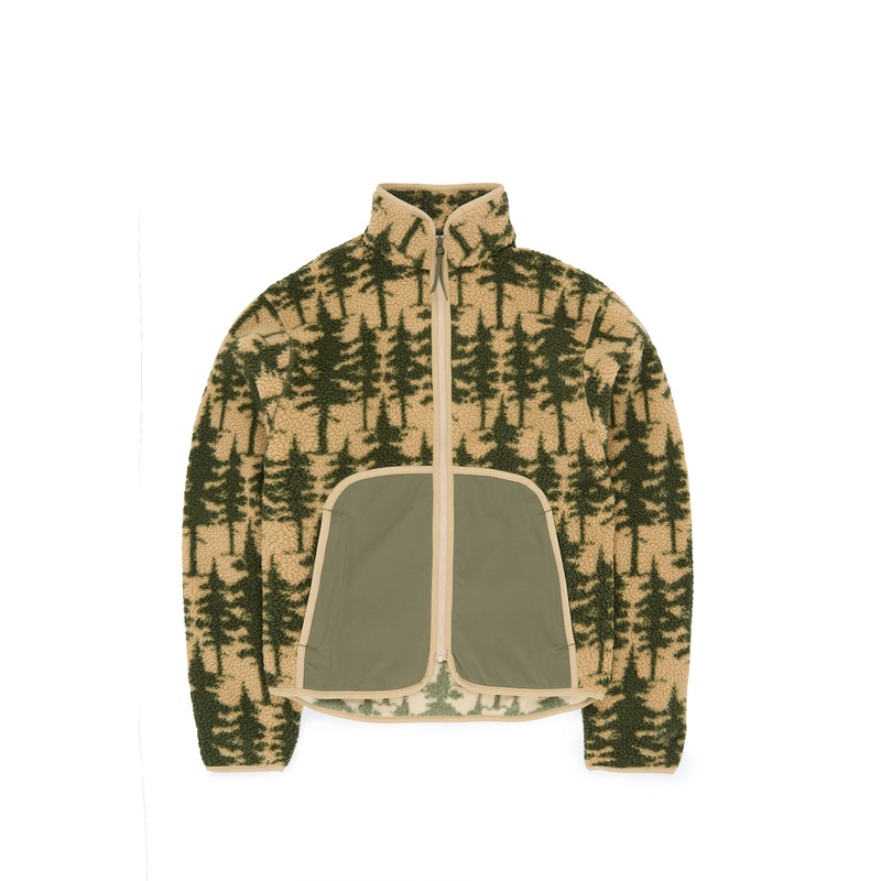 Danner Women's Wolf Creek Sherpa Fleece Jacket - Safari / Dusty Olive