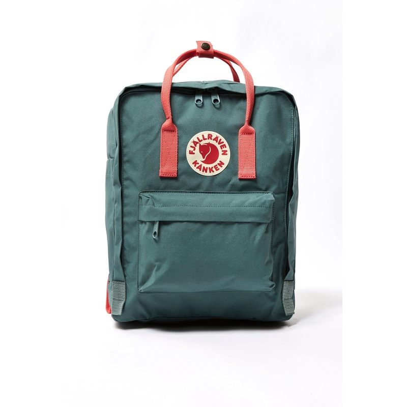 Fjllrven Knken Backpack - Frost Green/Peach Pink