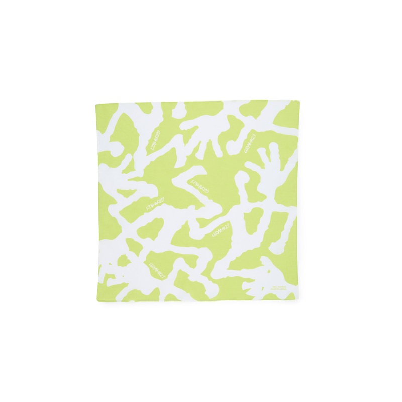 Gramicci Burly Runningman Bandana - Lime